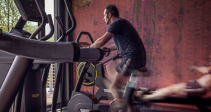 Fitnessraum im Hotel im Bayerischen Wald